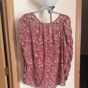 Floral Pink Women's Top